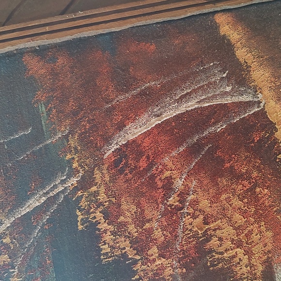 Fall painting on fabric - Picture 4 of 7